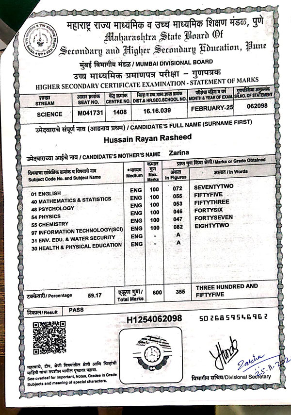 rasheed-hussain-result-2025